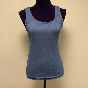 Grey gym tank